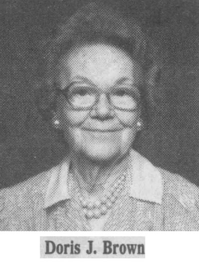 Doris Davis Brown