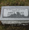 James S. Wallace Grave Marker